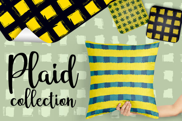 Download Plaid Collection of Seamless Patterns - Seamless pattern Collection