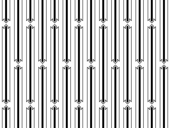 Download Vertical Stripes with Decorative Wings - Stripes Collection