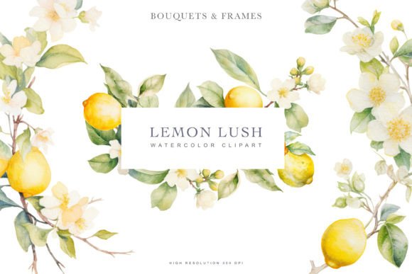 Download Watercolor Lemon Clipart Collection - Lemon clipart Collection