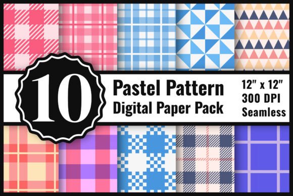 Download Easter Pastel Digital Paper Pack - Premium Resources