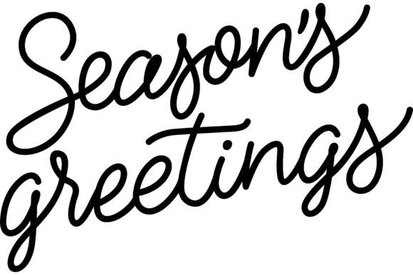 Download Seasons Greetings Lettering. Holidays De - Greetings Collection
