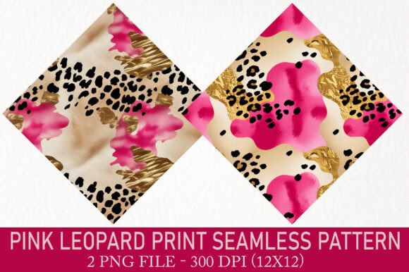 Download Pink Leopard Print Seamless Pattern - Seamless pattern Collection