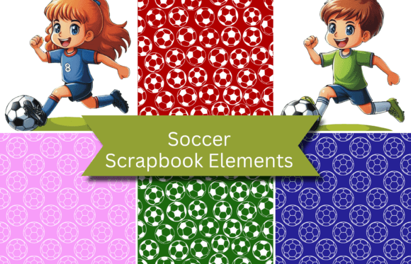 Download Soccer Scrapbook Kit - Soccer scrapbook Collection